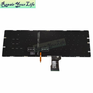 คีย์บอร์ดเกมมีไฟพื้นหลัง US สำหรับ <span class=keywords><strong>ASUS</strong></span> <span class=keywords><strong>ROG</strong></span> <span class=keywords><strong>Strix</strong></span> GL502 GL502 GL502VT <span class=keywords><strong>GL502V</strong></span> GL502VS GL502VM GL502VY GL502VML 0KNB0-662PUS00 FX502VE - Product Image 4