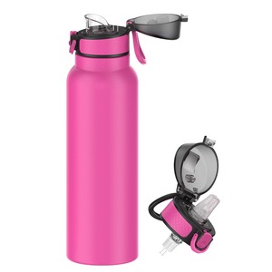 Custom Double-wall Stainless Steel Water <b>Bottle</b> Sports Vacuum <b>Flask</b> For Adults For Travel - Product Image 5