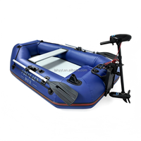 Bateau de sauvetage d'urgence pliable, léger et durable, en PVC, monoplace, pour yacht électrique sportif, écologique, épaissi et stable