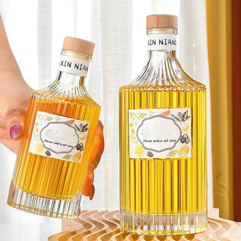 drink label glasses bottle hibiscus