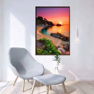 Pintura de Diamantes 5D Personalizada, Acrílica, Moderna, de Paisaje, 40x50cm, Decoración para el Hogar, Venta al Por Mayor - Product Image 4