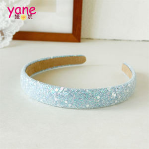 Serre-tête lumineux à sequins pour enfants, accessoires capillaires élastiques en plastique, style mignon, faits à la main, pour la rentrée scolaire et les fêtes - Product Image 6