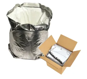 Epe Schuim Folie Rits Lock Zak Cold Pack Geïsoleerde Box Liner Voor Mailing Gekoeld Voedsel Thermische Isolatie