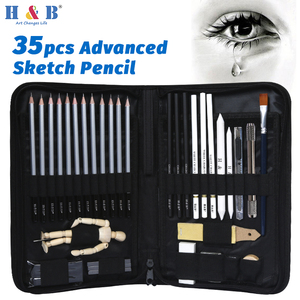 Bộ Bút Chì Vẽ Và Phác Thảo Nghệ Thuật Chuyên Nghiệp 35 Chiếc - Product Image 5