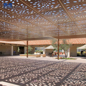 Capteur de vent en bois à cadre bioclimatique 4x3 pour métal bon marché avec écran à persiennes kit rolo supports toit coulissant panneau solaire <span class=keywords><strong>pergola</strong></span> - Product Image 3