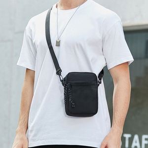 XD093 Customizable Logo Messenger Bags Fashion <b>Small</b> Cross Body Unisex Shoulder Tool Bag Promotion <b>Gift</b> Custom <b>Men</b> Designer Bags - Product Image 5