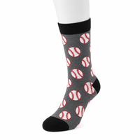 Chaussettes de sport fantaisie imprimées, chaussettes athlétiques respirantes et rembourrées pour la salle de sport et le fitness