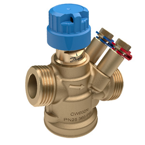 Danfoss 003Z8202 AB-QM ของแท้ DN15การไหลสูงพร้อมปลั๊กทดสอบแรงดัน PN25วาล์วปรับสมดุลและควบคุมอิสระ - Product Image 1