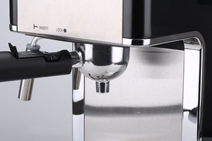 Machine à café électrique portable semi-automatique italienne de haute qualité 800W, 10 tasses, usage domestique, boîte à lait, 1000 grains de café inclus - Product Image 6