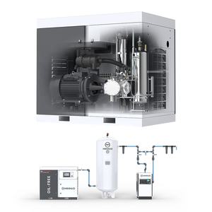 เครื่องอัดอากาศทางการแพทย์ขนาดเล็กเครื่องอัดอากาศปราศจากน้ำมันพร้อมเอาต์พุตที่สะอาดเป็นพิเศษเสียงรบกวนต่ำและประสิทธิภาพที่เชื่อถือได้ - Product Image 1