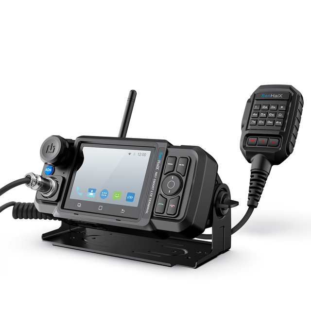 Camoro 4G Zello Network Car Radio Android Wireless Intercom with Touch Screen PTT Wifi BT GPS SOS Mobile Walkie Talkie