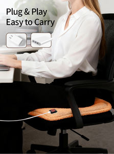 Coussin chauffant électrique portable 2 en 1 - Coussin chauffant rapide pour la maison et les voyages - Product Image 2