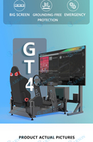 Simulador de Carreras DIY: Asiento de Aluminio Personalizado para Juegos de Simulación de Carreras, Kit de Cabina de Simulación de Movimiento 4080