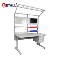 Detall Electronic Esd Banc de réparation de téléphone portable avec outils de réparation Banc de table