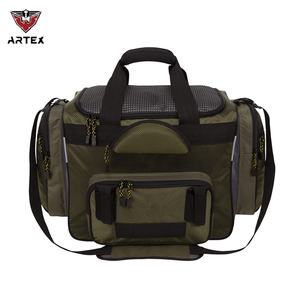 Sac à bandoulière pour matériel de pêche, résistant à l'eau, léger, sac de rangement pour équipement avec fond moulé rigide, housse de pluie - Product Image 1