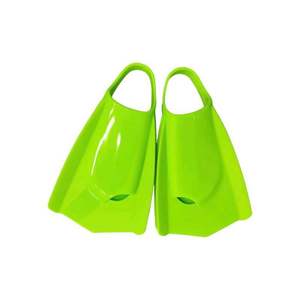 Palmes de natation courtes en silicone pour adultes, design à talon ouvert, pour entraînement, plongée et snorkeling, prix fabricant, logo personnalisé - Product Image 1
