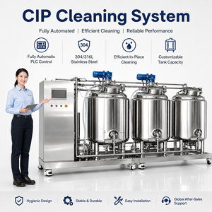Système de nettoyage CIP à 3 réservoirs en acier inoxydable Ace - Product Image 2
