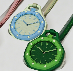 Orologio da Polso Unisex Creativo di Tendenza Ispirato allo Stile Nordico S+watch X ap Royal Pop Retrò Trasparente Colorato al Quarzo - Product Image 2