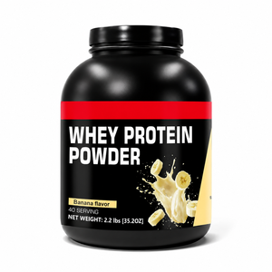 Isolat de protéines de lactosérum en poudre, production OEM, compléments nutritionnels sportifs pour la <span class=keywords><strong>musculation</strong></span>, haute teneur en protéines, soutien immunitaire, logo personnalisé - Product Image 1