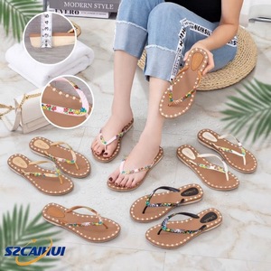 Nuevas Chanclas de PVC <span class=keywords><strong>para</strong></span> Mujer, Sandalias de <span class=keywords><strong>Playa</strong></span> Antideslizantes, Ligeras, Pantuflas de Verano - Product Image 1