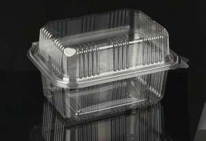 Plateau PET jetable personnalisable de qualité alimentaire pour biscuits et viande Thermoformage plastique blanc recyclable - Product Image 5