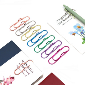 Bán Buôn Đa Chức Năng Đầy Màu Sắc Giấy Clip Kim Loại Chủ Bút Lớn Kẹp Giấy Trường Văn Phòng Nguồn Cung Cấp - Product Image 3