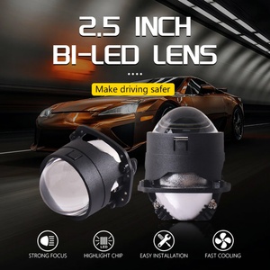 Nouvelles phares de voiture Sanvi Factory S8S à double lentille, design plus compact, 43W/lentille, 6000K, éclairage LED - Product Image 2