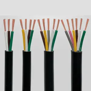 Sensor signal data copper cable LIYY 2 3 4 5 6 8 10 core 26 awg 24 awg 22 awg European standard CE sheathed cable