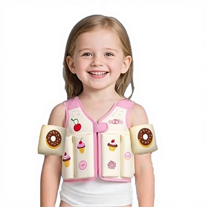 Kids' Cartoon Swimming Ring Pool Life Jacket/Safety Vest for for Swimming & <b>Snorkeling</b> - Product Image 1
