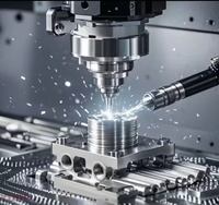 Componenti di Precisione Lavorati a CNC e EDM in Alluminio, Acciaio, Rame, Ottone e Acciaio Inossidabile per Attrezzature Industriali a Prezzi di Fabbrica