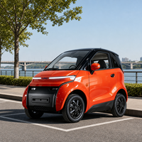 Elektrisches Mikroauto mit zwei Motoroptionen für Stadtpendler, Scheibenbremsen vorne und hinten, 60V 150Ah bis 314Ah LFP OEM