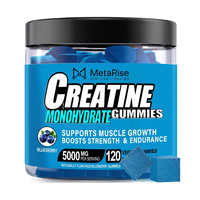 Gummies de créatine monohydrate personnalisées pour la pré-entraînement, 5g, boost d'énergie pour la croissance musculaire et le sport, non destiné aux femmes enceintes