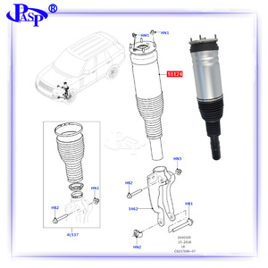 Amortiguador Pasp At9073cl At9073cr Para Iv L405 Con Soporte Y Conector Eléctrico - Product Image 4