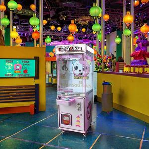 Funspace 2-in-1 Coin-Operated Doll Machine <b>Mini</b> Game 24 Clip Prize <b>Clamp</b> Capsule Ball Gift English Language 1-Year Warranty - Product Image 3