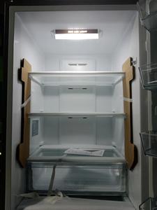 Réfrigérateur indépendant adapté de 310 L, réfrigérateur 224 L, congélateur 86 L, argent - Product Image 4