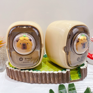 Sacapuntas eléctrico en forma de <span class=keywords><strong>Capibara</strong></span> LINDA-Sacapuntas eléctrico de dibujos animados para niños lindos-Comprar <span class=keywords><strong>Capibara</strong></span> - Product Image 2