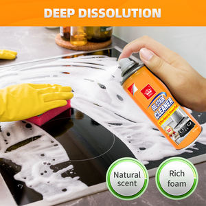 Nettoyant Mousse Cuisine Polyvalent <span class=keywords><strong>pour</strong></span> <span class=keywords><strong>Four</strong></span> et Maison, Dégraissant Puissant contre Graisse, Saleté Tenace et Taches d'Huile en Spray - Product Image 4