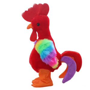 Nuevos juguetes de peluche eléctricos personalizados OEM, pollos bailarines extravagantes, patos, ranas con capacidad de canto para niños - Product Image 6