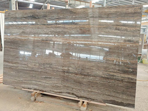 Đá cẩm thạch tự nhiên đá bạc màu xám travertine Mài bên ngoài đá paver flamed bán buôn pháp phong cách bên ngoài đá lát đá cẩm thạch - Product Image 3