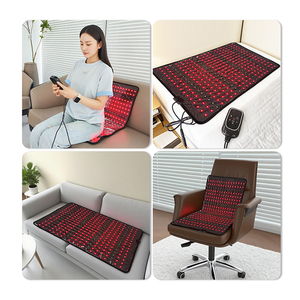 Fitkang OEM Maßgefertigte Körpertherapie Schmerzlinderungsmatte Rote Nahinfrarot-LED-Lichttherapie Massageprodukte für den Heimgebrauch - Product Image 6