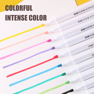 Set di Pennarelli Artistici Giorgione 12 Colori ad Asciugatura Rapida, Penne Acriliche Lavabili <span class=keywords><strong>per</strong></span> Bambini e Pittura Fai-da-Te - Product Image 5