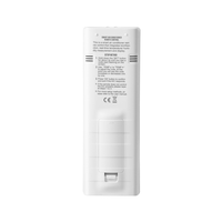 Control Remoto Universal Impermeable para Aire Acondicionado K-3302E, LCD, AC/A/C, 5000 en 1, Plástico ABS, 15 Botones, Alcance de 8 Metros, Linterna LED