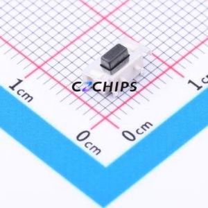 TS36CA-0.6 250gf 031 Tactile Switch SMD Switch Single Pole Single Throw Rectangle Button 2.5N Horizontal Mount - Product Image 1