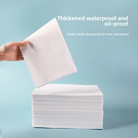 Draps de lit jetables imperméables et anti-huile de 25 g, housse de matelas épaisse en tissu non tissé SMS, 50 pièces/paquet pour salons de beauté