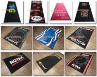 Factory Directly Custom Wholesale Motorcycle Garage Floor Mat with Rubber Backing