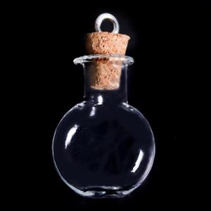 High-quality wishing <b>bottles</b>, <b>cork</b> stoppers, clear <b>glass</b> <b>bottles</b>, <b>with</b> hooks, round and square shapes. - Product Image 4