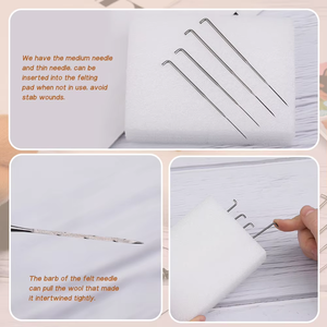 ชุดงานฝีมือทำสัตว์จากขนสัตว์แบบ <span class=keywords><strong>Felting</strong></span> สำหรับสุนัขพันธุ์เยอรมันเชพเพิร์ด พร้อมเข็ม - Product Image 6