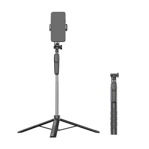 Trépied perche à selfie en acier inoxydable très vendu pour smartphones, accessoires de téléphone pour diffusion en direct, perche à selfie de 1,8 m - Product Image 3