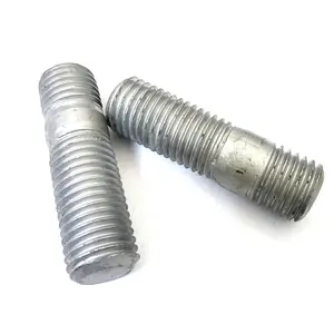 8.8 Grade M16 M20 HDG DIN 938 Double End Stud Bolts
