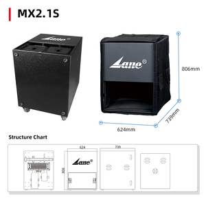 ลำโพงระบบเสียงไลน์แบบพกพา MX2.1 รุ่น Factory Price Professional Super Portable PA กันน้ำ ระบบเสียงแอคทีฟ MX2.1 Pa Speaker Sys - Product Image 3
